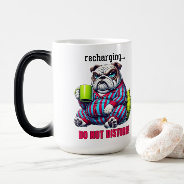 Recharging  color morph mug  (With Donut)