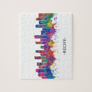 Recife Brazil Skyline Jigsaw Puzzle