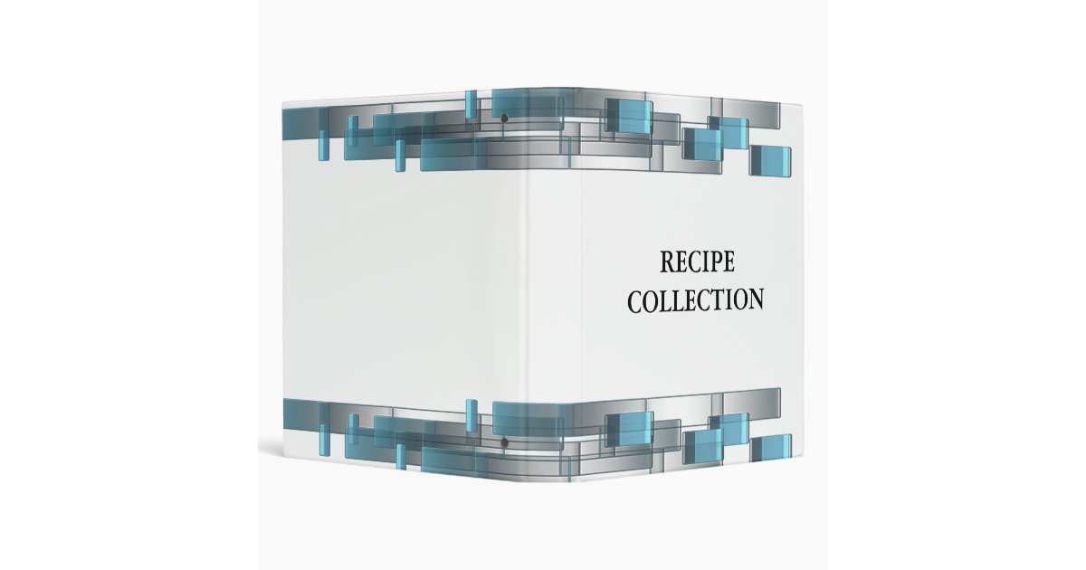 3 ring recipe notebook binder