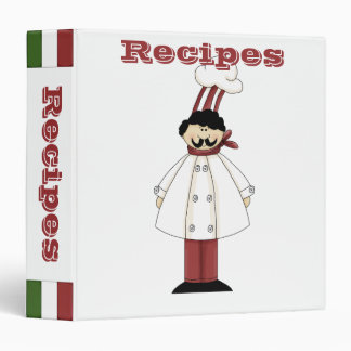 Recipe Albums- Kitchen Chef- Binder