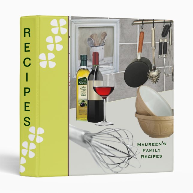 Recipe Binder (Front/Spine)