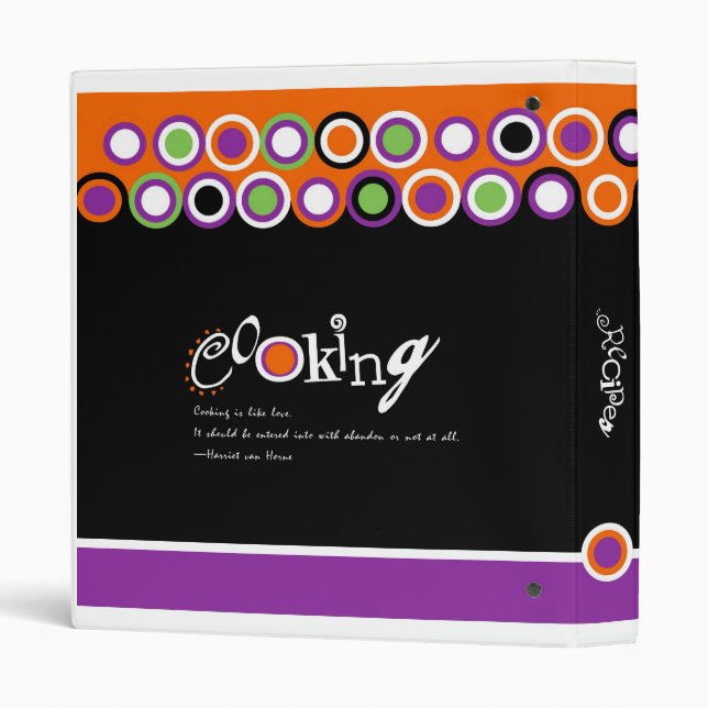 Recipe binder (Back/Spine)