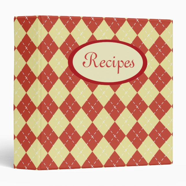 Recipe Binder (Front/Spine)
