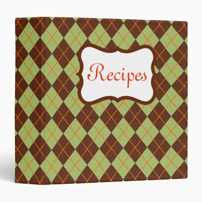 Recipe Binder (Front/Spine)