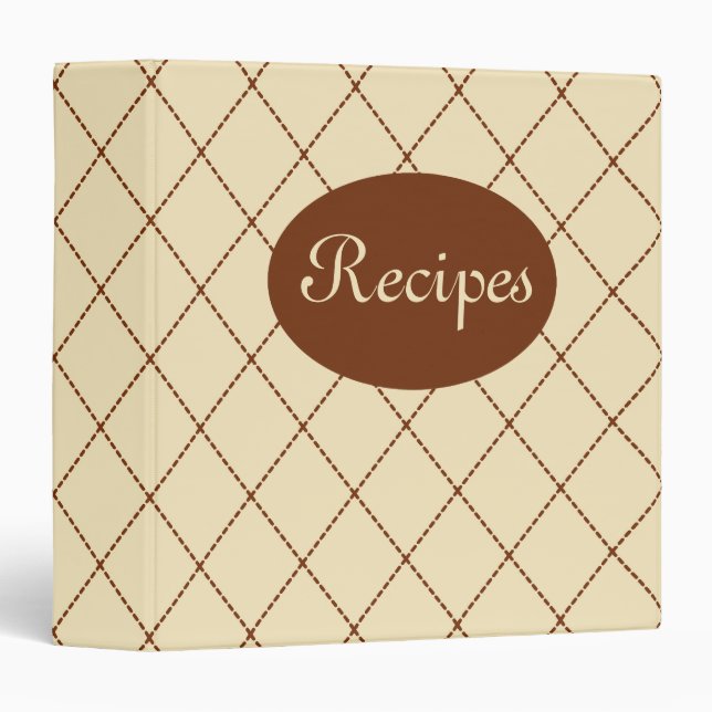 Recipe Binder (Front/Spine)