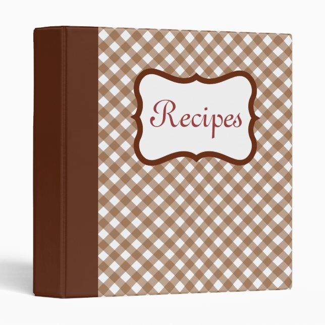 Recipe Binder (Front/Spine)