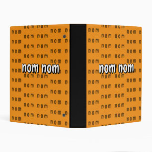 Recipe binder, nom nom, list your favorite foods! mini binder