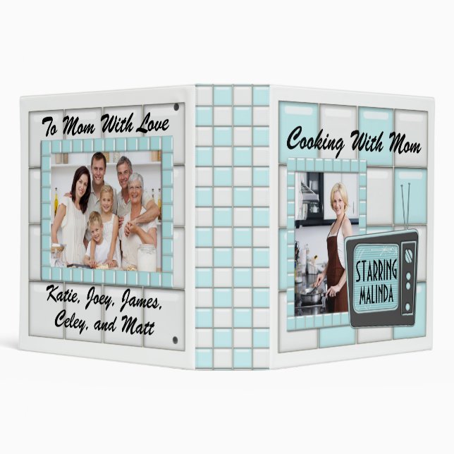 Recipe Binder - See Back (Background)