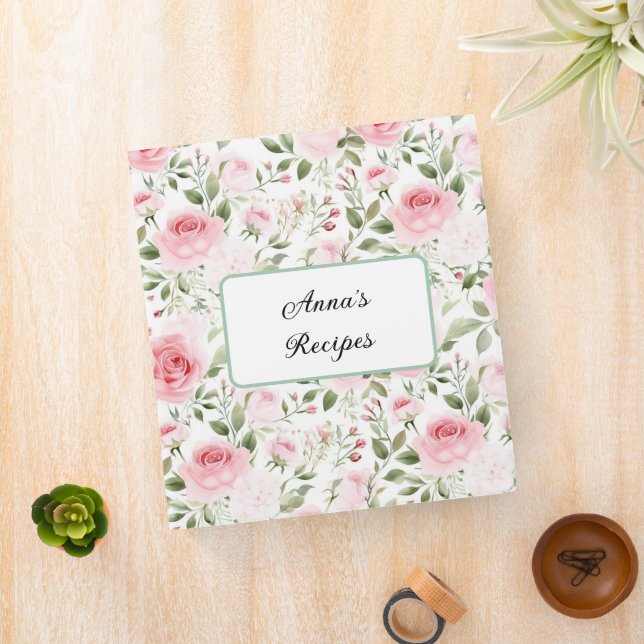 Recipe Book 3 Ring Binder (In Situ)