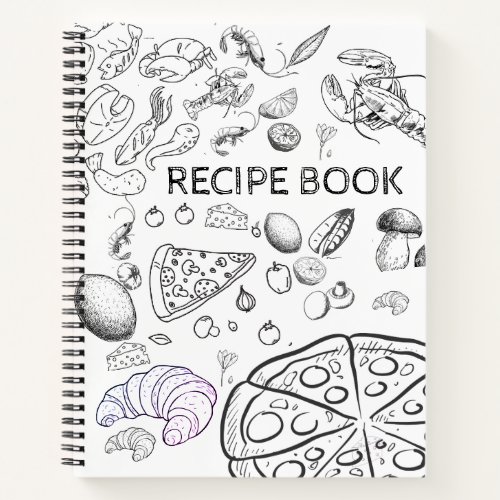 Recipe Book  A Blank Create Your Own Cookbook