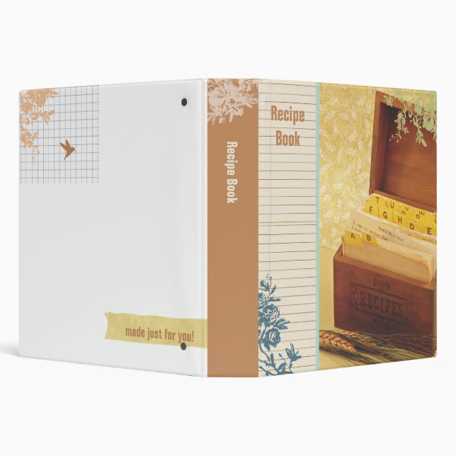 Recipe Book Binder (Background)