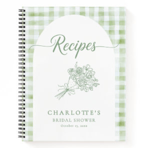 Recipe Book Bridal Shower