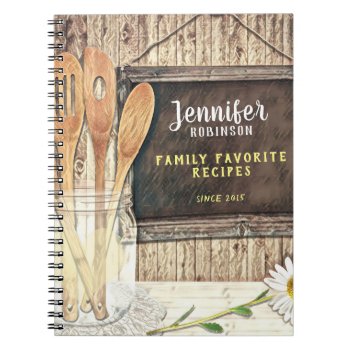 Recipe Book Family Favorites by AZEZcom at Zazzle