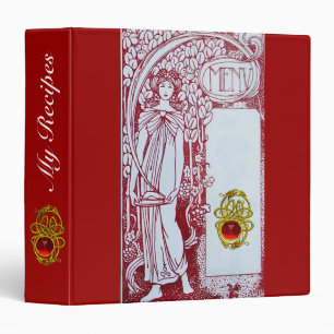 RECIPE BOOK RESTAURANT MENU 2 BINDER