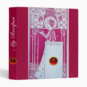 RECIPE BOOK RESTAURANT MENU 3 RING BINDER