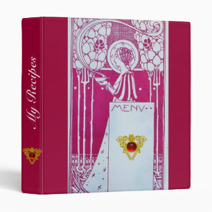 RECIPE BOOK RESTAURANT MENU 3 RING BINDER