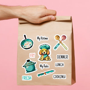 Recipe Book Stickers Set
