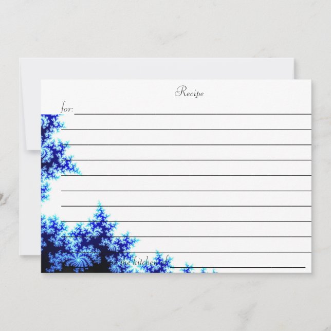 RECIPE CARD (Front)