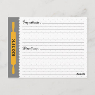 Recipe Card