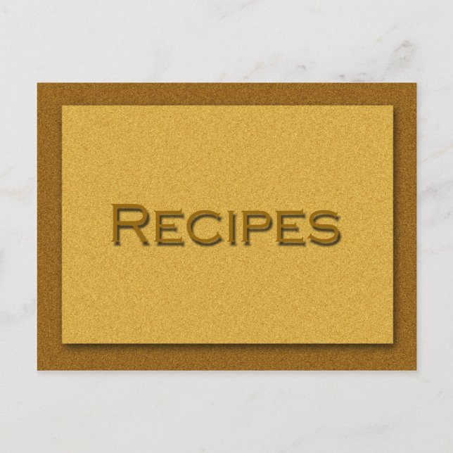 Recipe Card (Front)