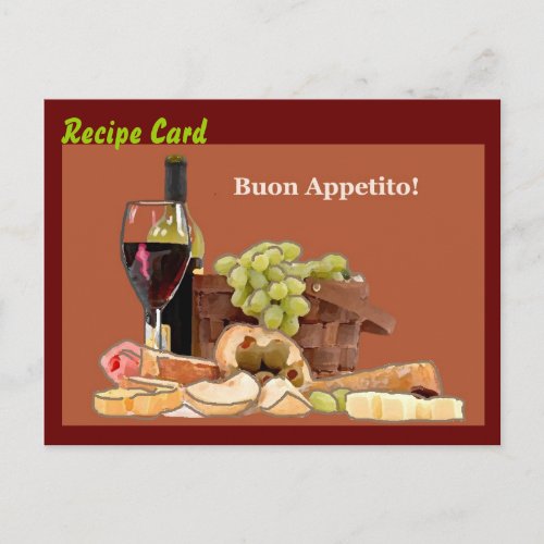 Recipe Card Gift Set _ Buon Appetito