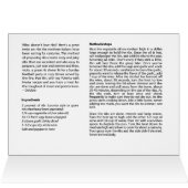 Recipe Card - Pan Seared Ribs (Inside Horizontal (Top))