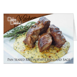 Recipe Card - Pan Seared Ribs
