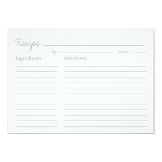 Recipe Cards | Zazzle