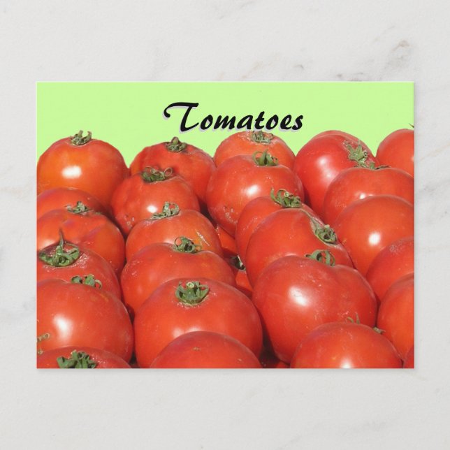 Recipe Card - Tomatoes (Front)