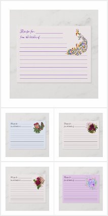 Recipe Cards