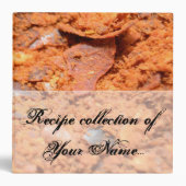 Recipe collection... 3 ring binder (Front)