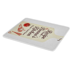 Recipe From Nonna's Kitchen Cutting Board   Italia