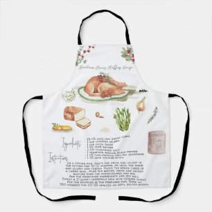 Recipe Heirloom Apron   Turkey Stuffing
