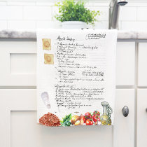 Recipe Heirloom Tea Towels