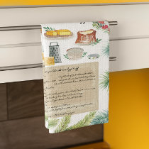 Recipe Heirloom Tea Towels