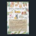 Recipe Heirloom Tea Towels<br><div class="desc">For a unique gift, bake a batch of treats right from one of grandma's treasured recipes, and gift along with a heirloom tea towel printed with the same recipe. Turn handwritten recipes from your mother or grandmother or aunts into gorgeous and sentimental tea towels for daily use. It's easy to...</div>