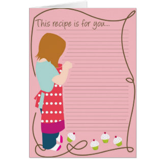 Recipe Note Card