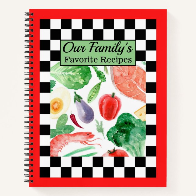 Recipe Notebook  - Our Family's Favorite Recipes (Front)
