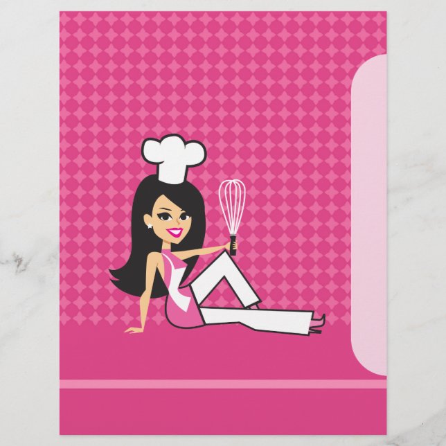 Recipe Page to Separate Sections in Recipe Binders (Front)