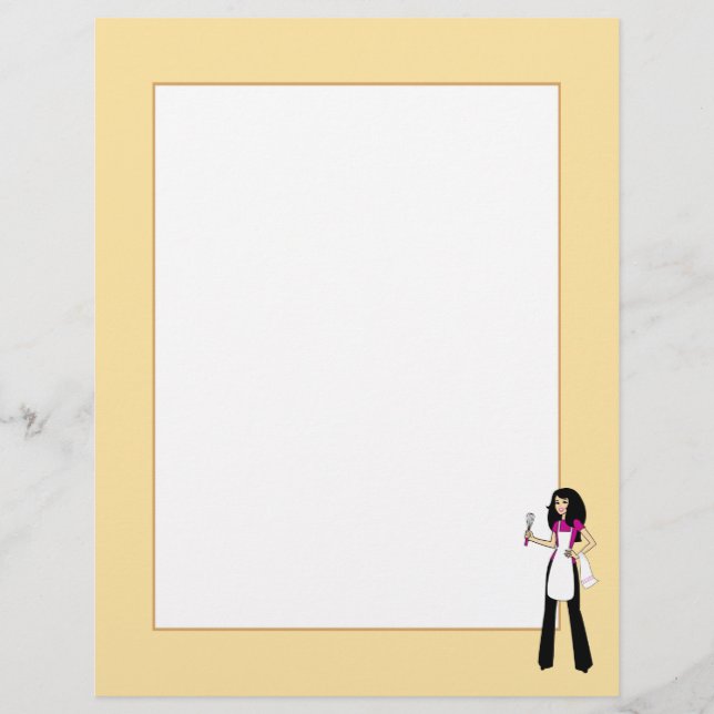 Recipe Page with Border (Front)