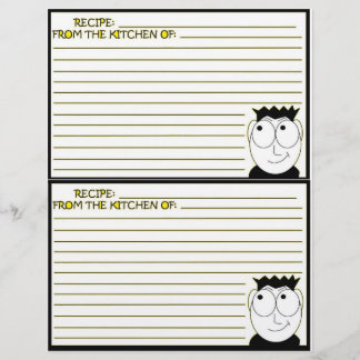 Recipe Pages for Recipe Binder