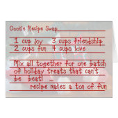 Recipe Swap Invitation (Front Horizontal)