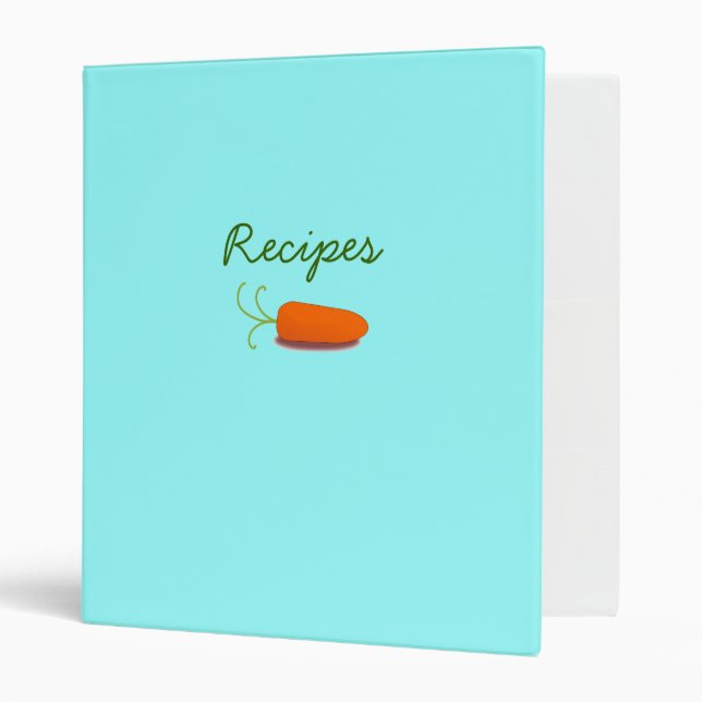 RECIPES Binder (Front/Inside)