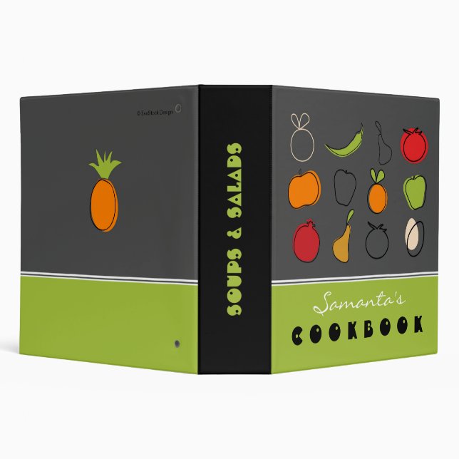 Recipes Cookbook Binder (Background)