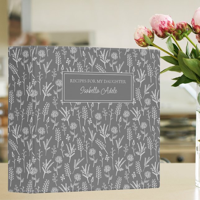 Recipes for My Daughter Simple White Twigs Recipe  3 Ring Binder (Creator Uploaded)