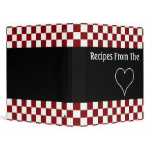 Recipes From The Heart Checkerboard Cookbook