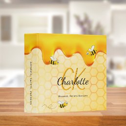 Recipes happy bumble bees honeycomb sweet honey 3 ring binder