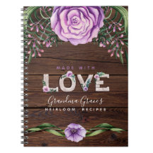 RECIPES - Heirloom Gift Grandma Mother Mom