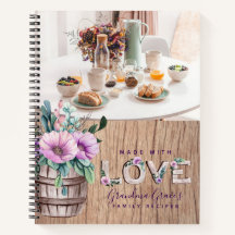 RECIPES - Heirloom Gift Grandma Mother Mom