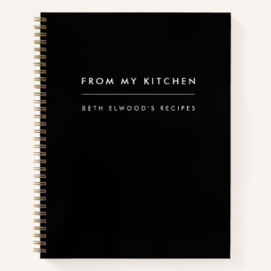 Recipes   Modern Black Stylish From My Kitchen Notebook